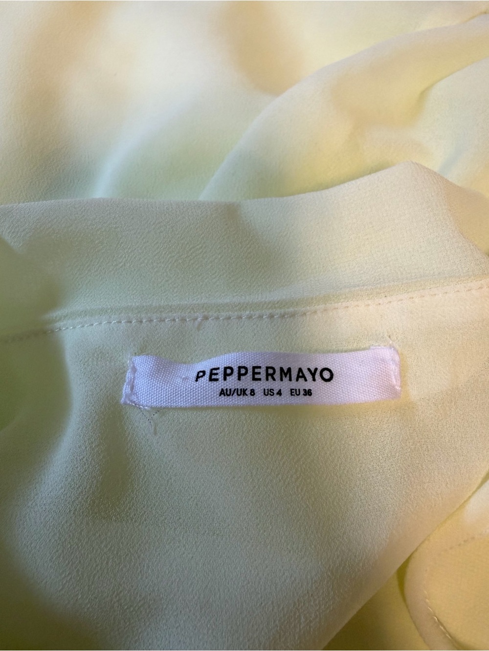 Peppermayo Yellow Tie-Back Halter Dress - Picture 6 of 6